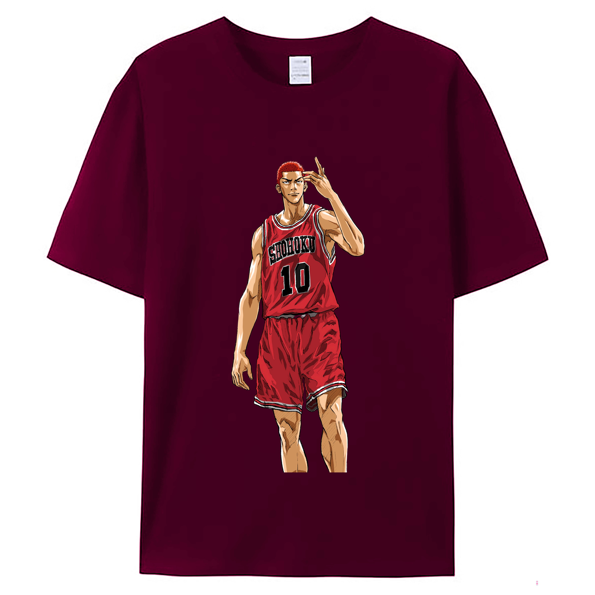 （画像用） SLAM DUNK／スラムダンク レディースカジュアルプリントTシャツ（綿100％）